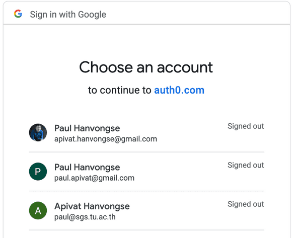 Universal Login