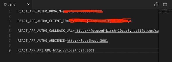 Sample Env File